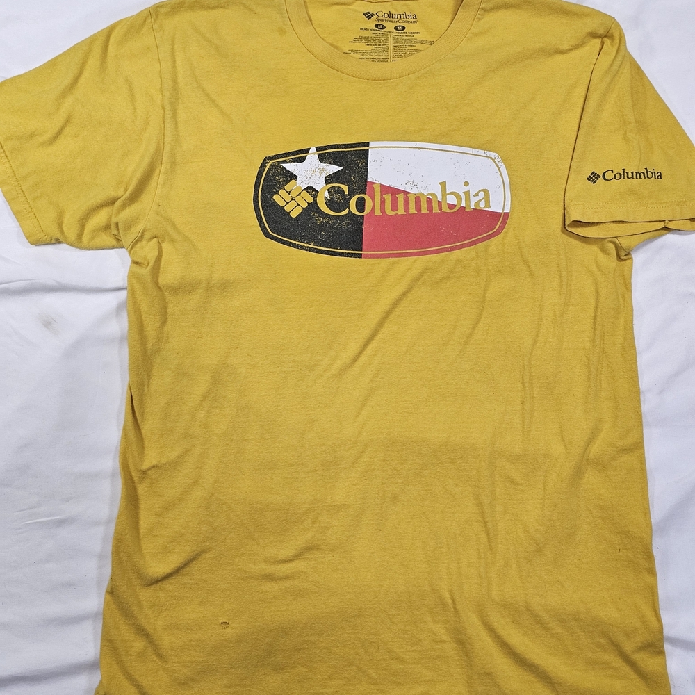 Columbia Men's Mustard Graphic Tee